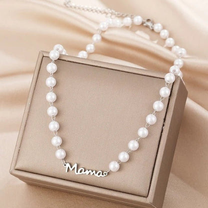 Collar de perlas Mamá - Moroveta
