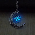 Collar de piedra de luna encantada - Moroveta