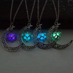 Collar de piedra de luna encantada - Moroveta