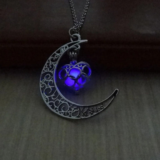 Collar de piedra de luna encantada - Moroveta