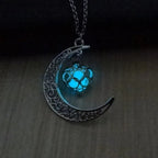 Collar de piedra de luna encantada - Moroveta