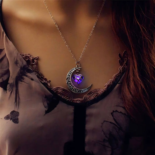 Collar de piedra de luna encantada - Moroveta