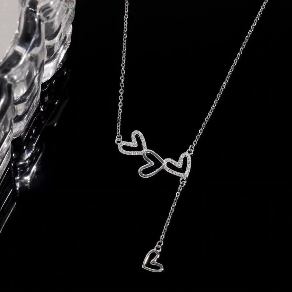 Collar de tres corazones - Moroveta