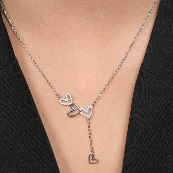 Collar de tres corazones - Moroveta