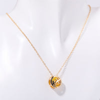 Collar del zodíaco con piedra de nacimiento - Moroveta