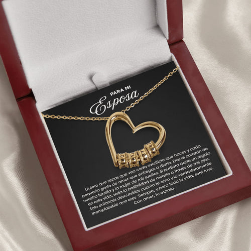 Collar "El corazón de la Familia" - Para mi Esposa