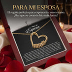 Collar "El corazón de la Familia" - Para mi Esposa - Moroveta