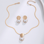 Collar elegante de Corazón y Pendientes GRATIS - Moroveta