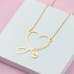 Collar Estetoscopio con Nombre Personalizado - Moroveta