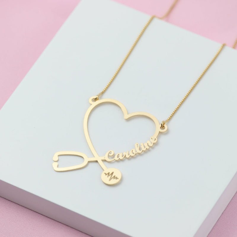 Collar Estetoscopio con Nombre Personalizado - Moroveta