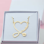 Collar Estetoscopio con Nombre Personalizado - Moroveta