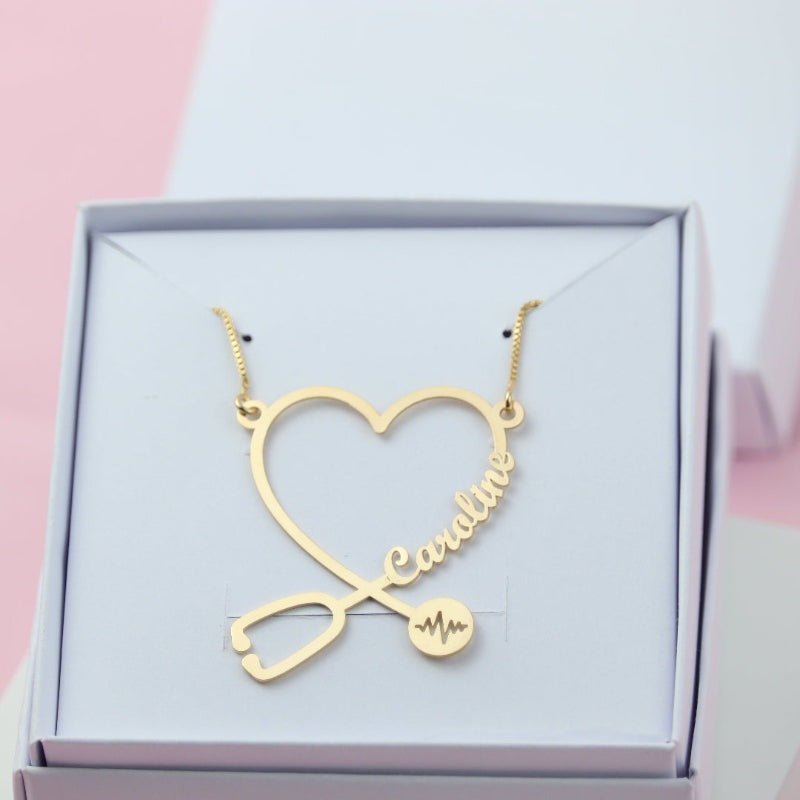 Collar Estetoscopio con Nombre Personalizado - Moroveta