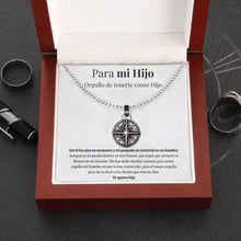 Cargar imagen en el visor de la galería, Collar Estrella del Norte - Para mi Hijo (con nota dedicada) - Moroveta