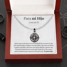 Cargar imagen en el visor de la galería, Collar Estrella del Norte - Para mi Hijo (con nota dedicada) - Moroveta
