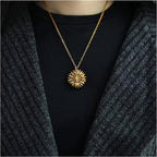 Collar girasol "Eres mi sol" - Moroveta
