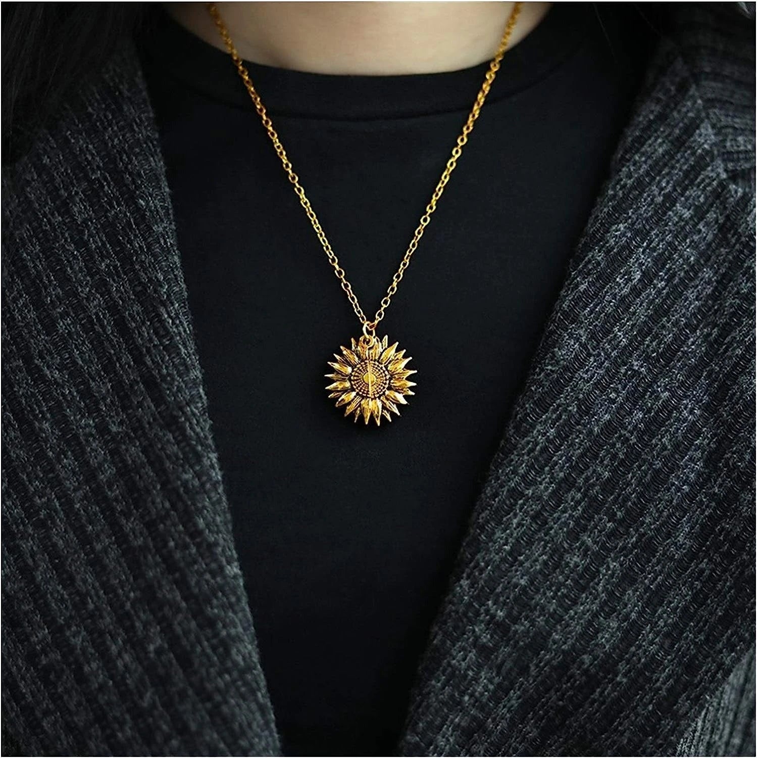 Collar girasol "Eres mi sol" - Moroveta