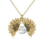 Collar girasol "Eres mi sol" - Moroveta