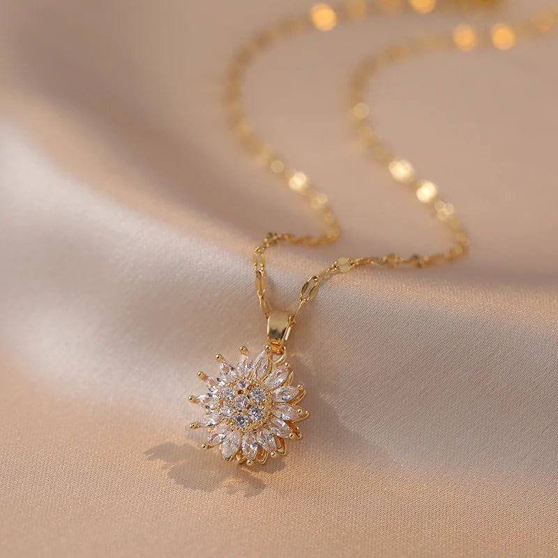Collar giratorio girasol - Moroveta