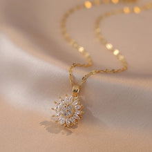 Cargar imagen en el visor de la galería, Collar giratorio girasol - Moroveta