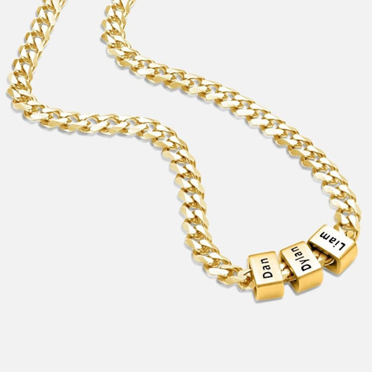 Collar grabado para hombre - Moroveta