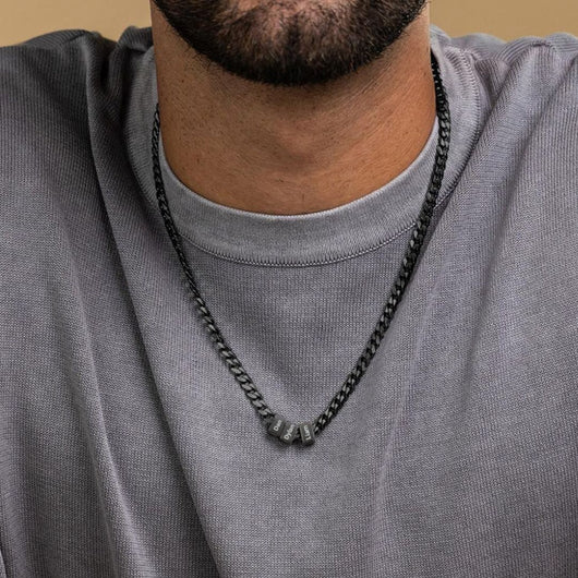 Collar grabado para hombre - Moroveta