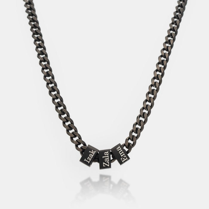 Collar grabado para hombre