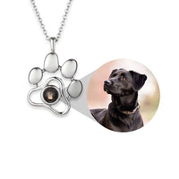 Collar huellita con foto de mascota - Moroveta