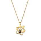 Collar huellita con foto de mascota - Moroveta