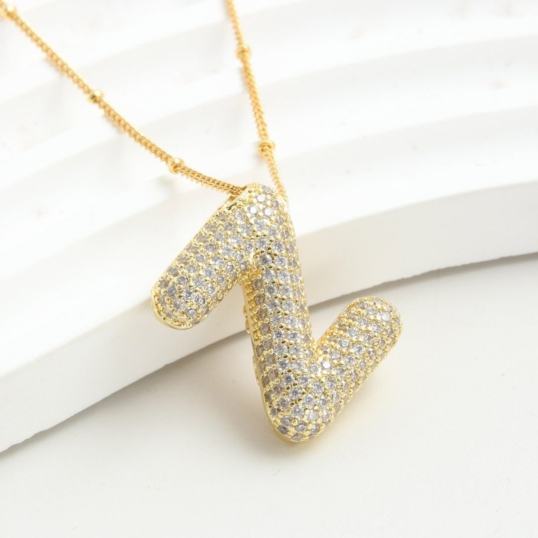 Collar Inicial Bubble - ¡Llévate 2 por el precio de 1! - Moroveta