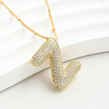 Cargar imagen en el visor de la galería, Collar Inicial Bubble - ¡Llévate 2 por el precio de 1! - Moroveta
