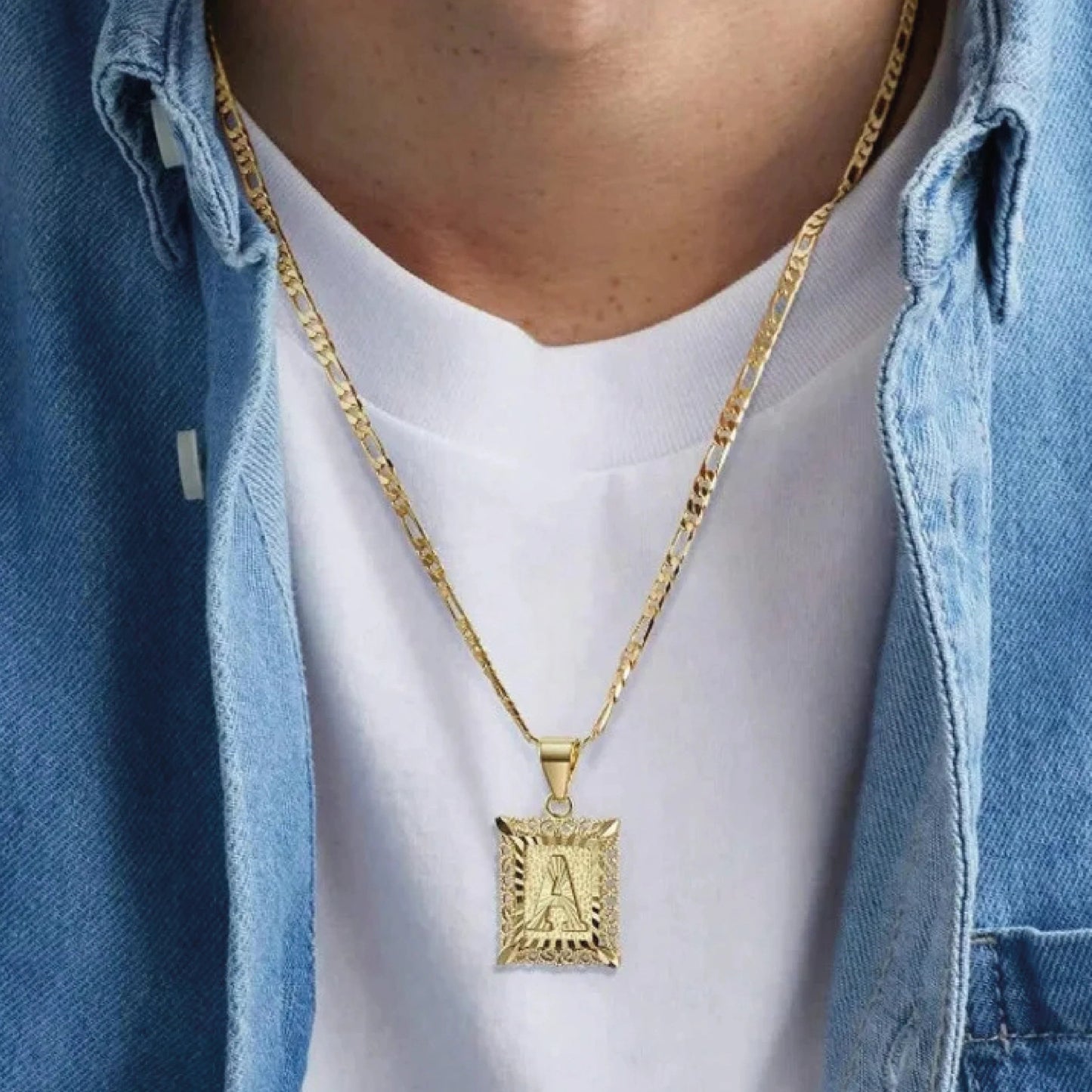 Collar IZAC con Inicial Personalizada - Moroveta