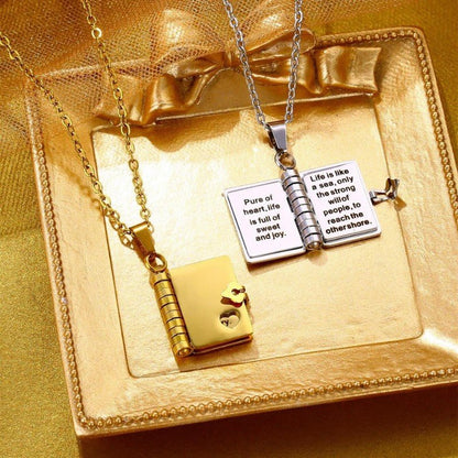 Collar libro personalizable - Moroveta