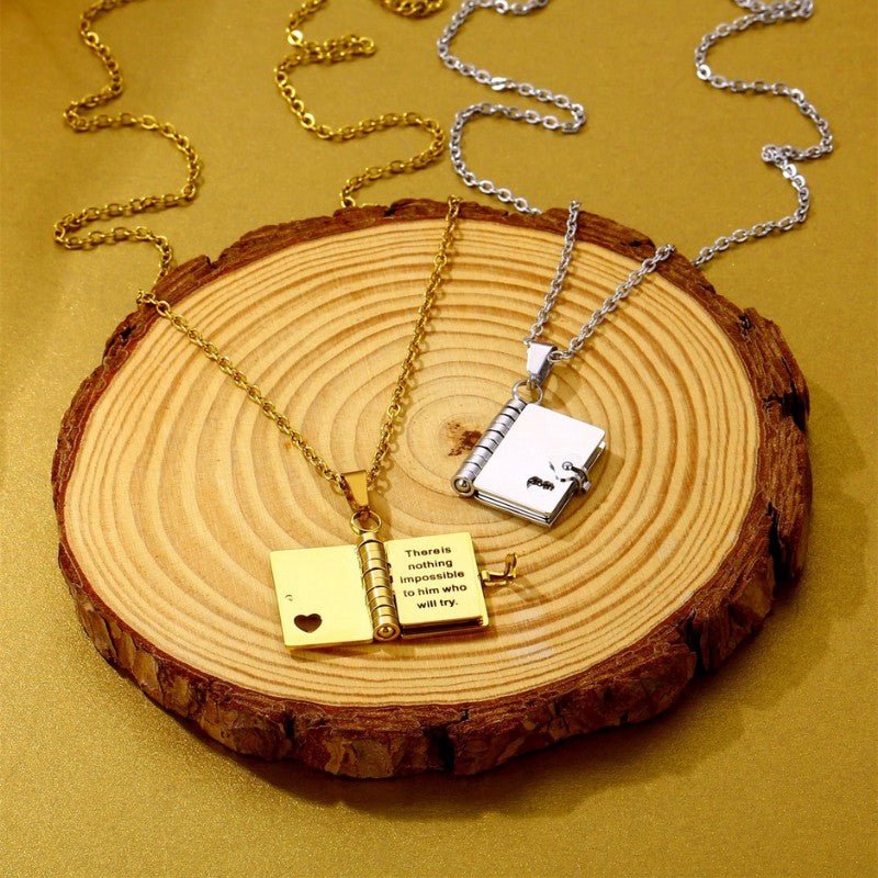 Collar libro personalizable - Moroveta