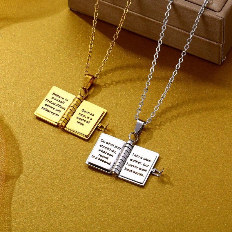 Collar libro personalizable - Moroveta