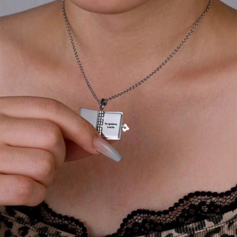 Collar libro personalizable - Moroveta