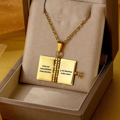 Collar libro personalizable - Moroveta