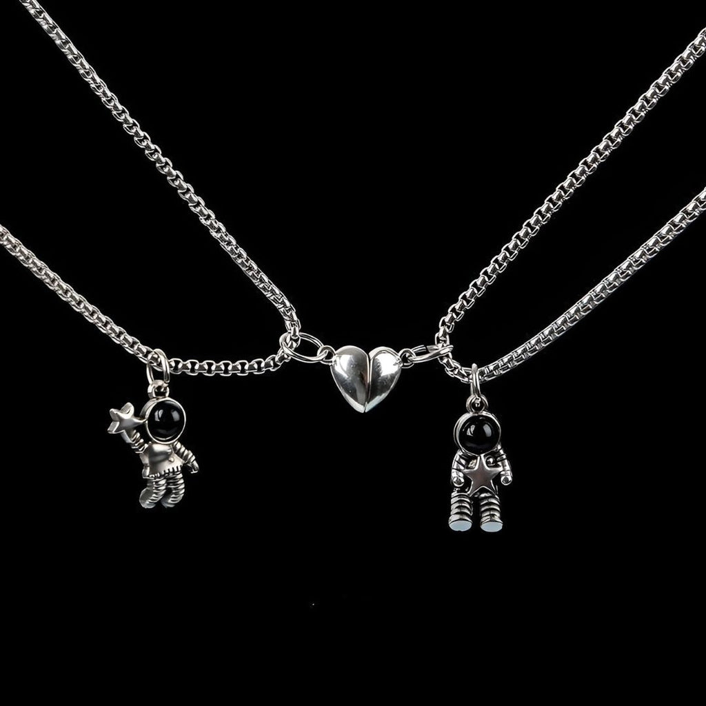 Collar magnético de astronauta para parejas - Moroveta - Moroveta