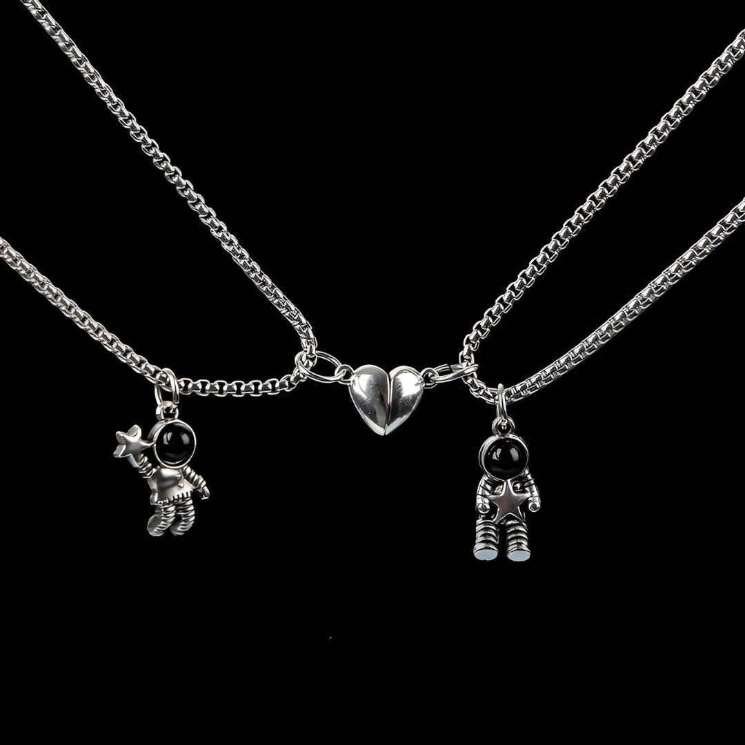 Collar magnético de astronauta para parejas - Moroveta - Moroveta