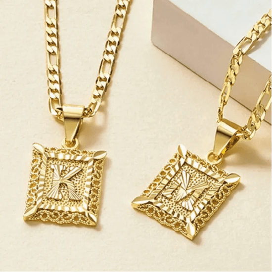 Collar Marco con Inicial Personalizada (Oferta 2x1) - Moroveta