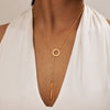 Collar minimalista dorado - Moroveta