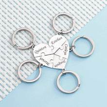 Cargar imagen en el visor de la galería, Collar o llavero personalizado de piezas de rompecabezas - Moroveta