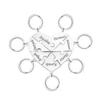 Collar o llavero personalizado de piezas de rompecabezas - Moroveta