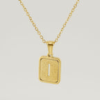 Collar personalizable con inicial dorado - Moroveta