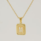 Collar personalizable con inicial dorado - Moroveta