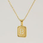 Collar personalizable con inicial dorado - Moroveta