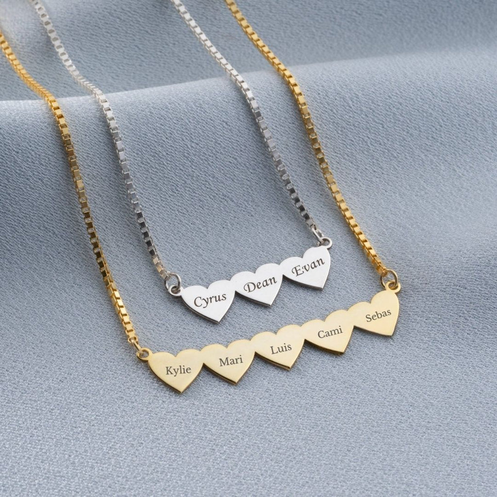 Collar personalizable con nombres - Moroveta