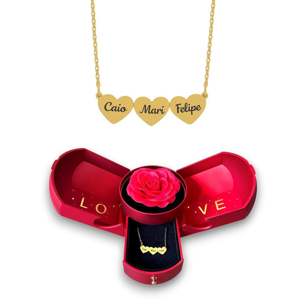 Collar personalizable con nombres - Moroveta