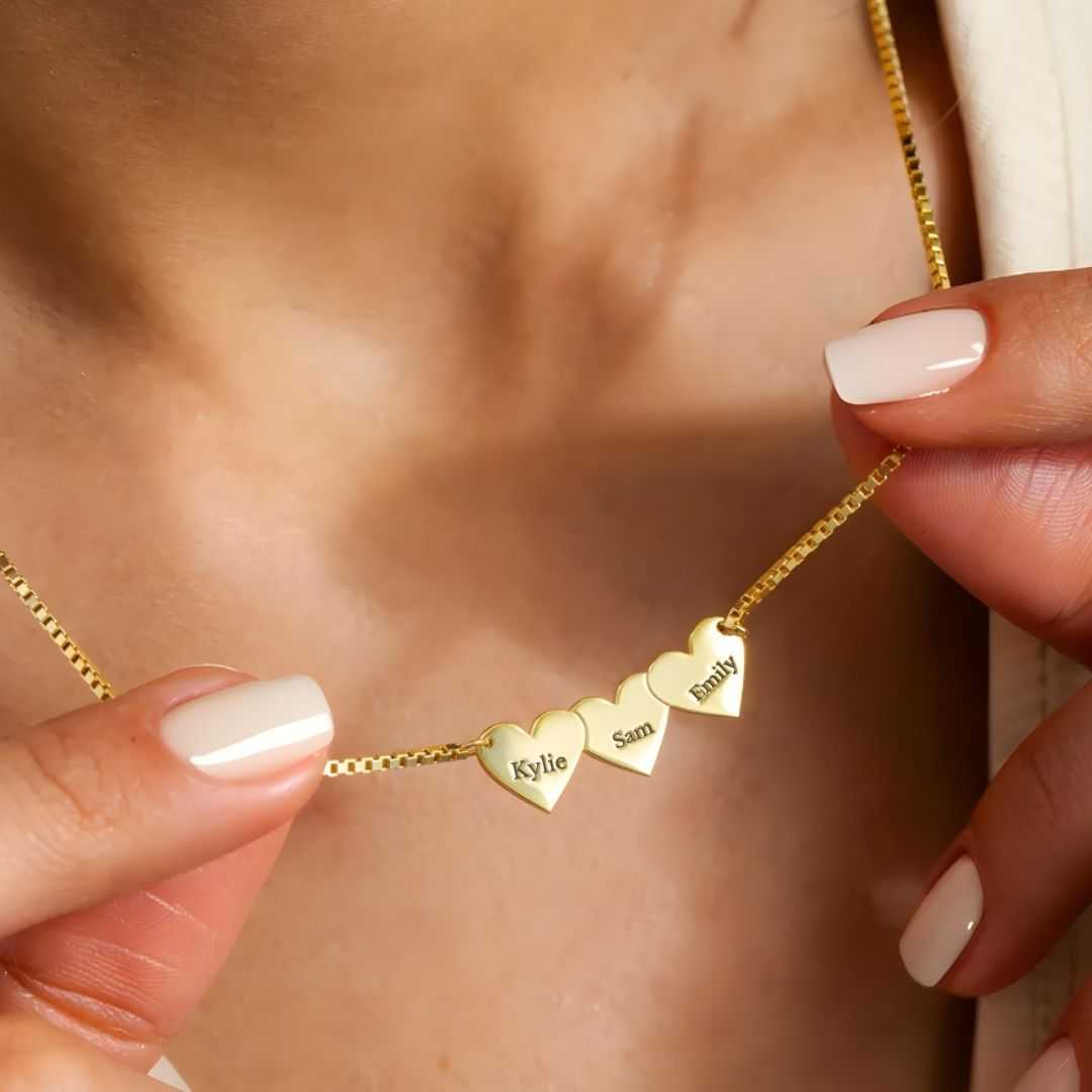 Collar personalizable con nombres - Moroveta