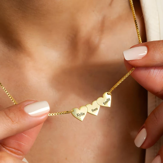 Collar personalizable con nombres - Moroveta