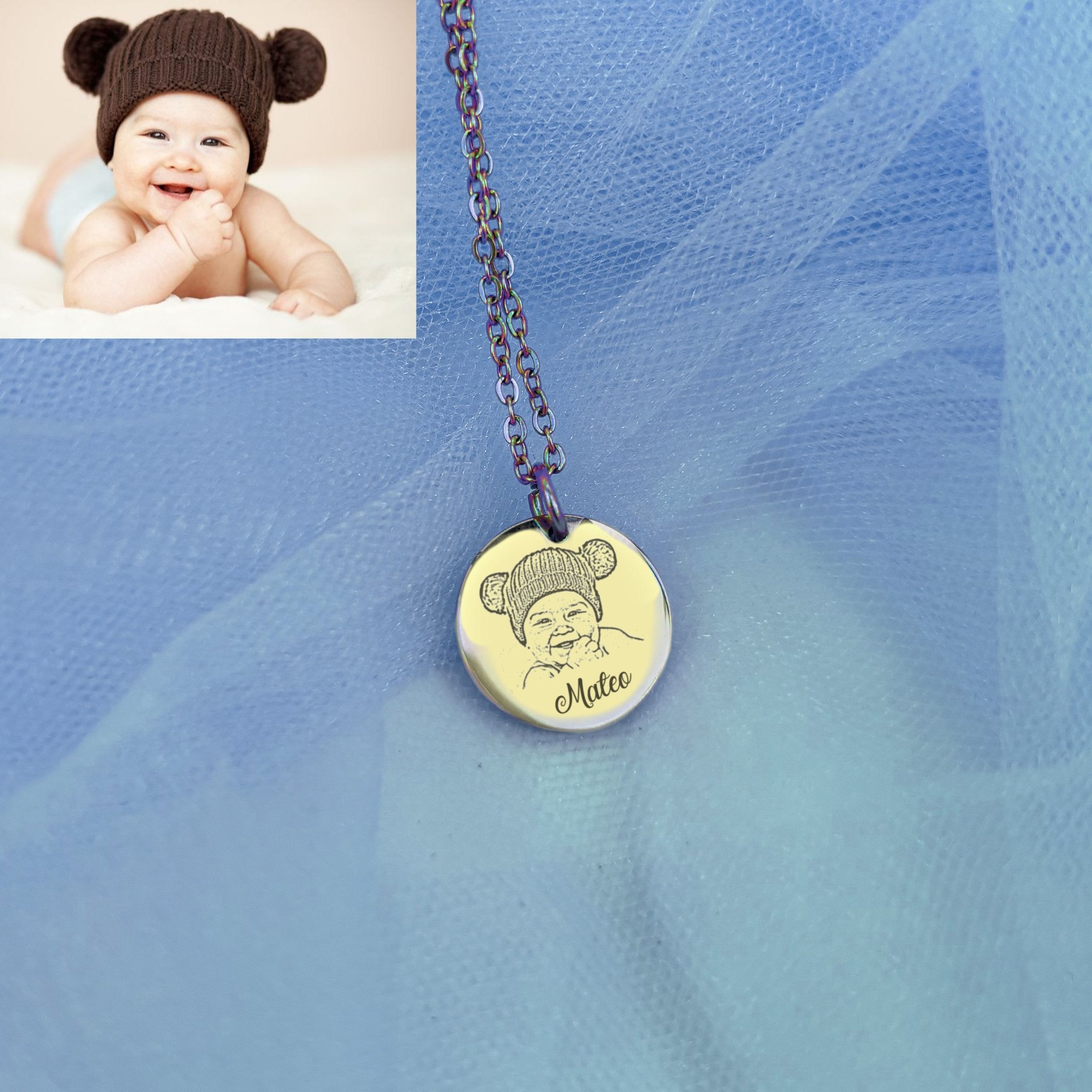 Collar personalizado con foto - Moroveta